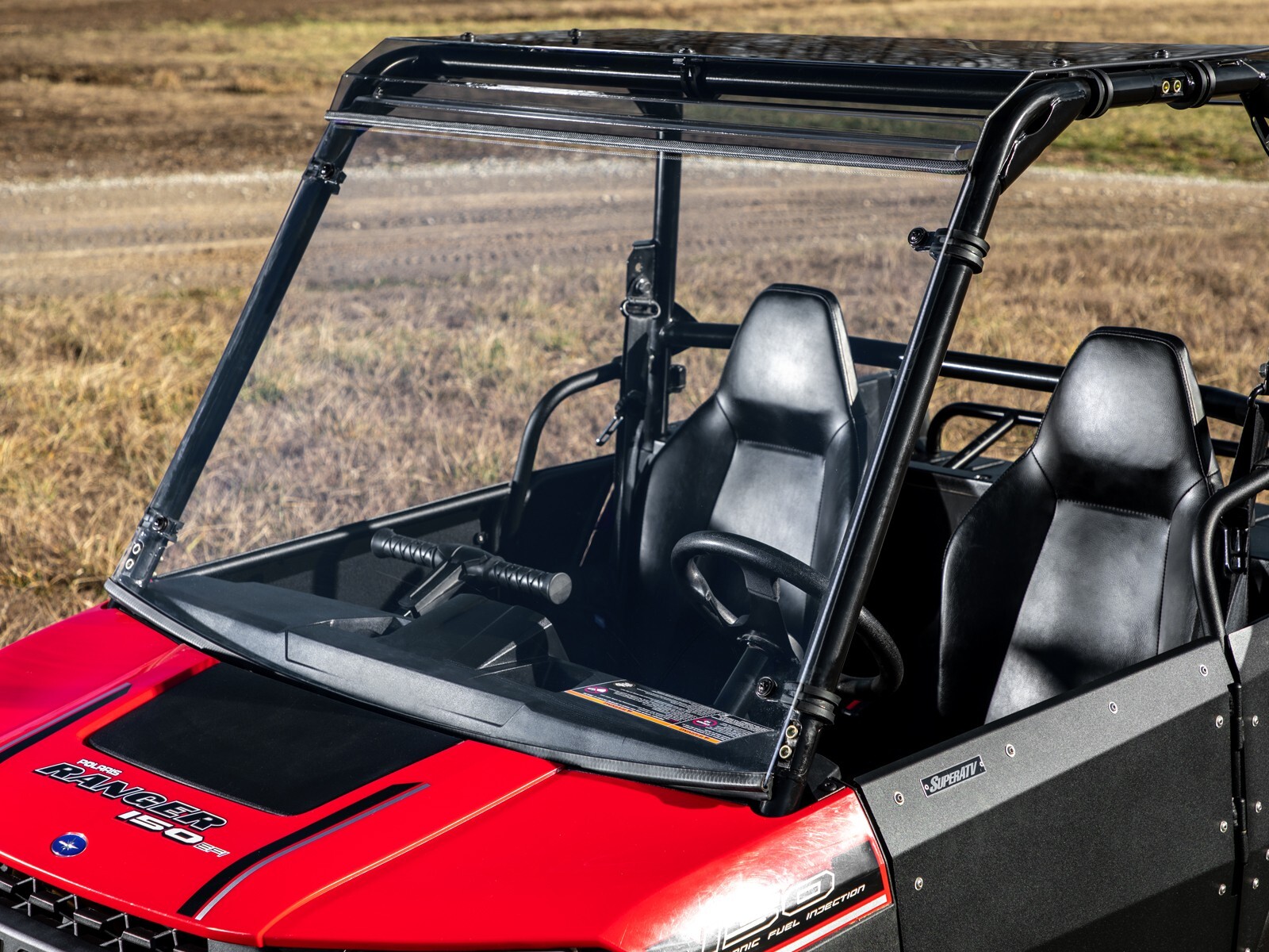 SuperATV Full Windshield for Polaris Ranger Youth 150 (2018+)