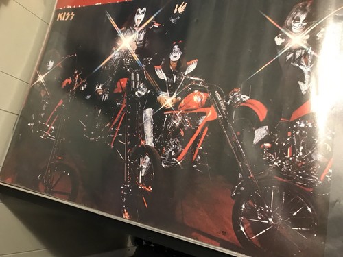 Kiss Thailand Chopper Poster on fabric type paper