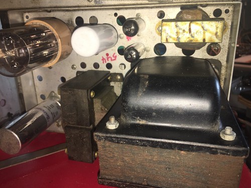 Johnson Invader Low Power Model Ham Radio Transmitter in Working Condition