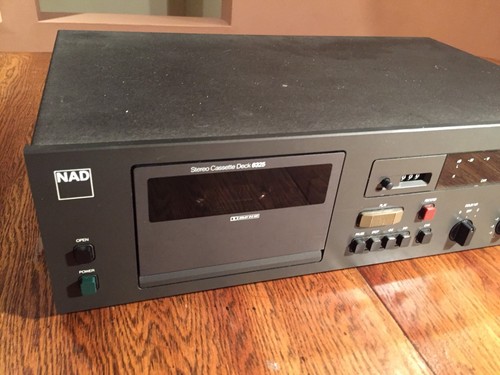 NAD Electronics Stereo Cassette Deck 6325 120V 60Hz For Parts or Repair