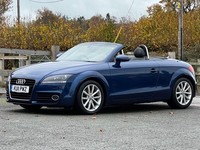 2011 Audi TT 1.8T FSI 2dr [2011] Convertible blue metallic with Suede interior. 