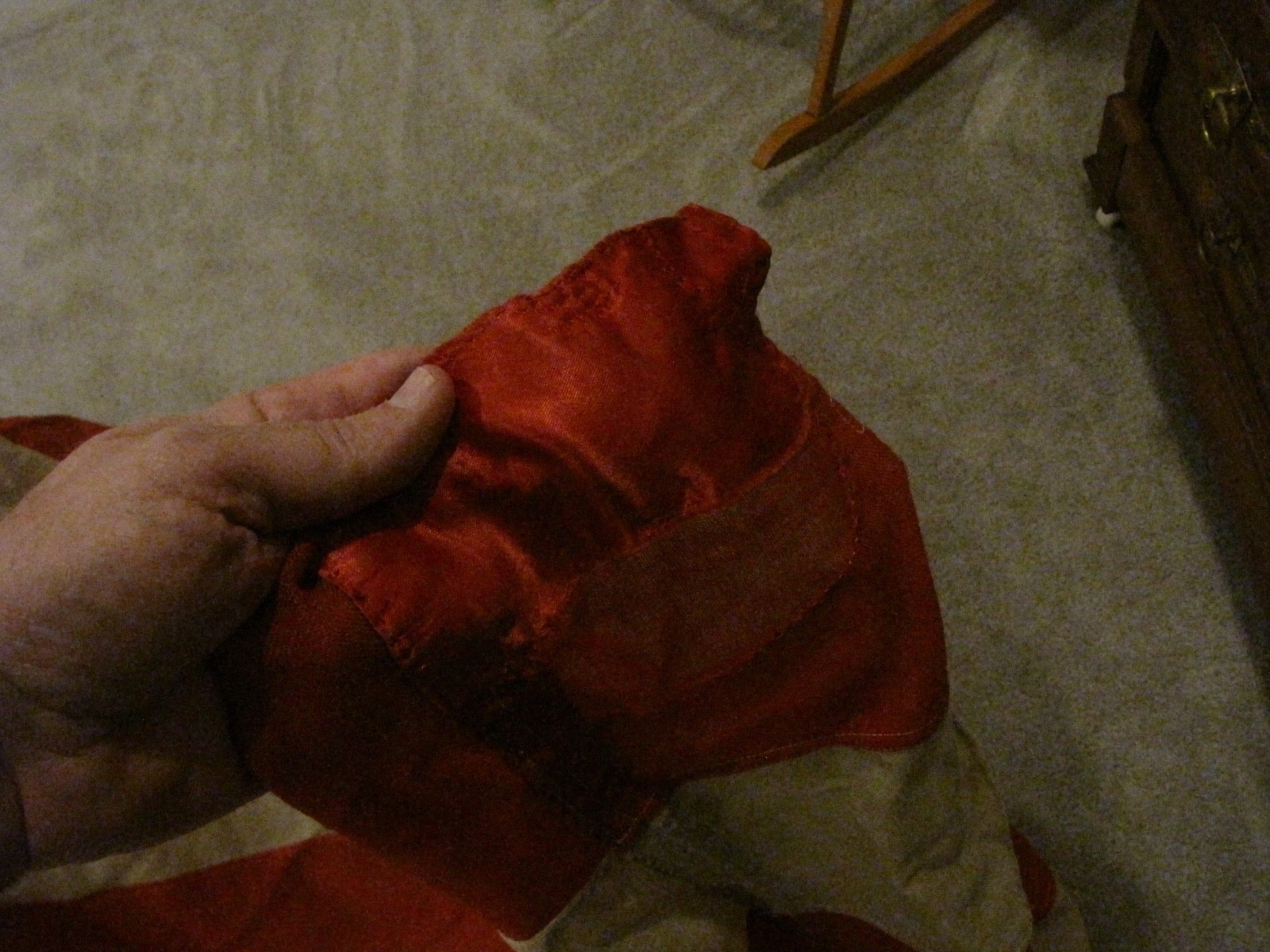 Early 1912 ERA  48 stars ,10x 8, Huge FORT FLAG ,Linen, With rope sewn in fly