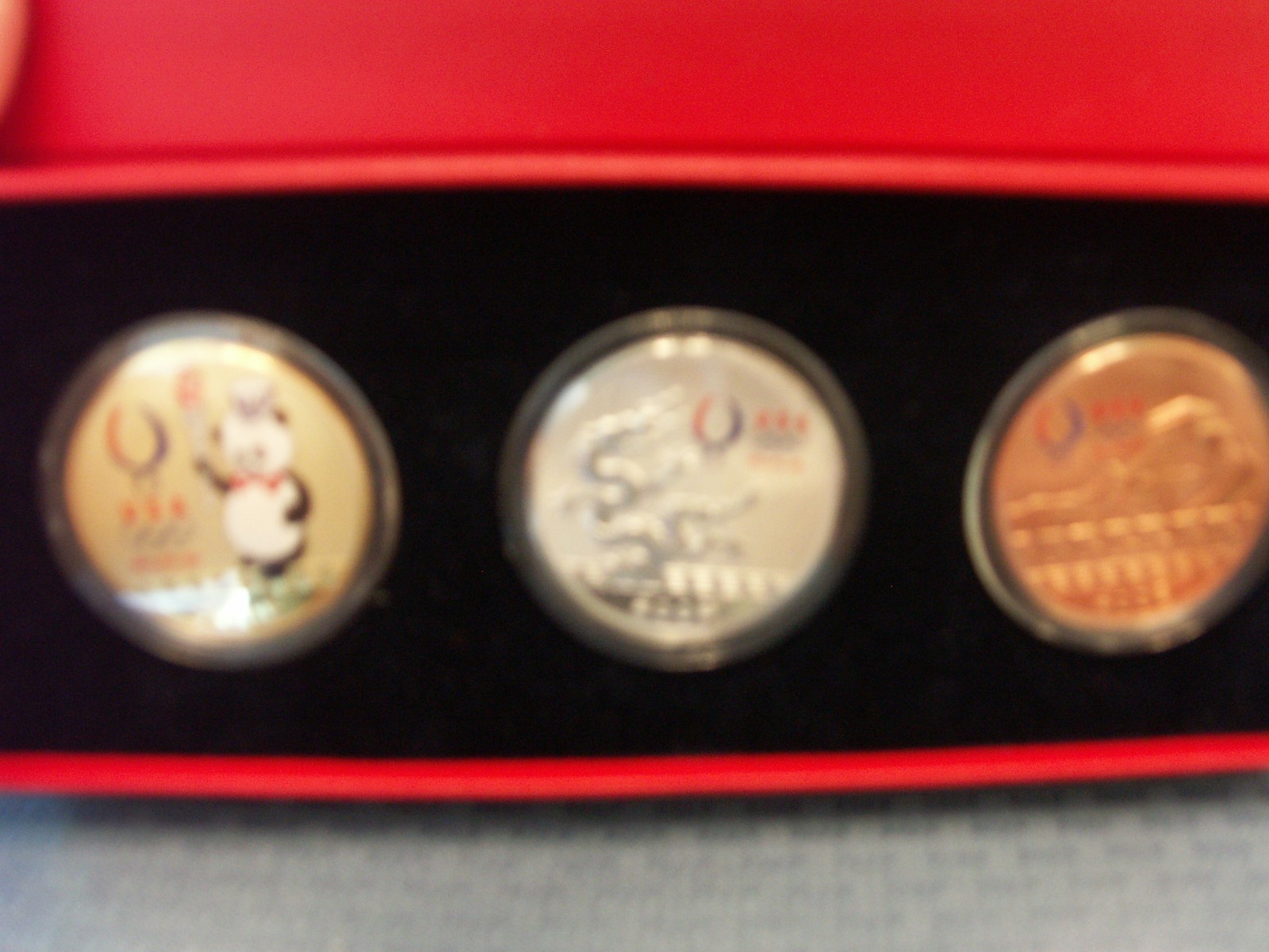Rare USOC Olympic Beijing 08 Coin Set