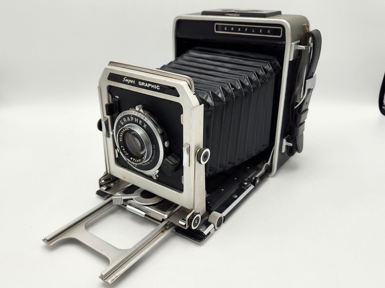 Graflex 4x5 Super Graphic Large Format Press Camera w/ Optar Graflex 4x5 Super Graphic Large Format Press Camera w/ Optar