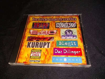 West Coast Will Never Die [PA] by Various Artists (CD, Jun-199 