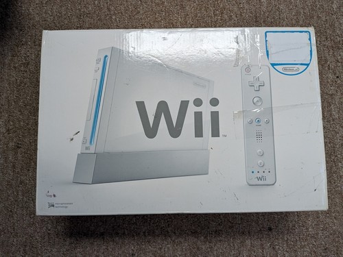 BOXED Nintendo Wii Video Game System RVL-001 Console Bundle