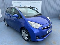 2011 Toyota VERSO-S 1.33 Dual VVT-i T Spirit 5dr MPV Petrol Manual