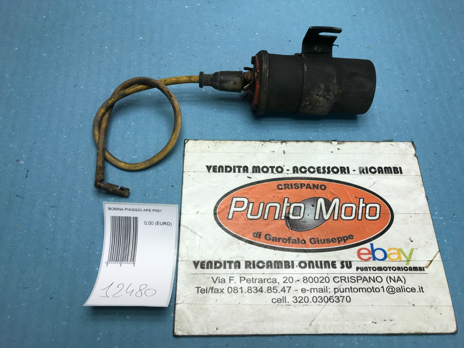 Bobina accensione avviamento Piaggio Ape P501 | eBay UK