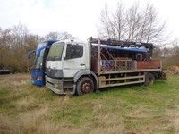 Mercedes-Benz Atego with hiab