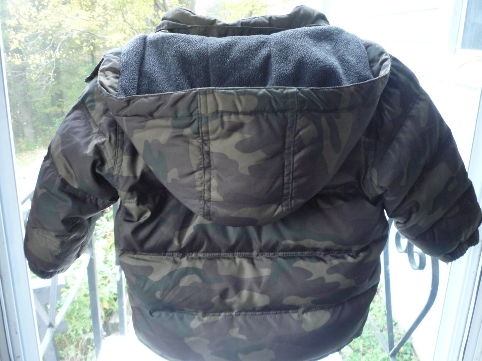 Baby Gap~Baby Boy Camo Down Warm Puffer Jacket~Size 2 Years~Warm! Nice!