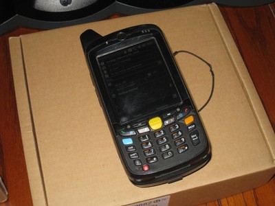 MC659B Mobile PDA Devices Lot of 4 w/ Ethernet Charging Cradle MC65 Computers