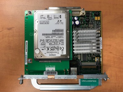 Cisco NM-CIDS-K9 Intrusion Detection System IDS Network Module 80GB HD