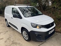 2020 Peugeot Partner 1000 1.5 BlueHDi 100 Professional Van PANEL VAN Diesel Manu