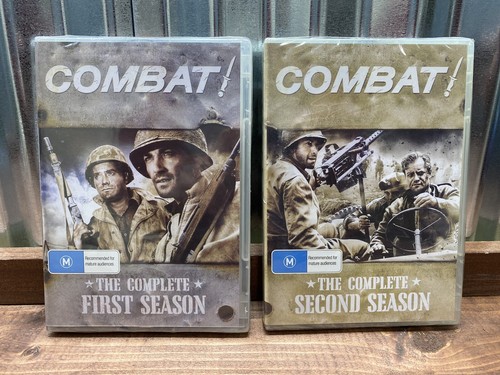 Combat: Complete Season 1 & 2 DVD, 2013, 8-Disc Set VIC MORROW