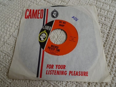 DEE DEE SHARP MASHED POTATO TIME/SET MY HEART AT EASE  CAMEO W/COMPANY SLEEVE M-