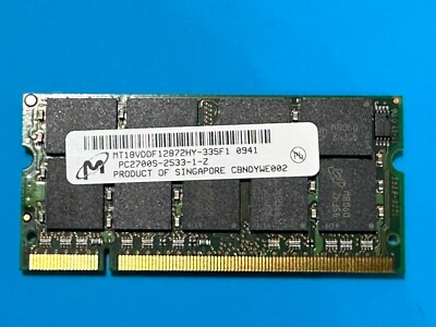 Micron MT18VDDF12872HY-335F1 [Tektronix 167-0342-00] 1GB PC2700 DDR-333MHz ECC