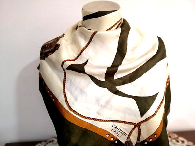 Vintage cartier online scarf
