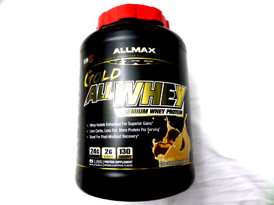 ALLMAX GOLD ALLWHEY Chocolate Peanut Butter - 5 lb - 24 Grams of Protein Per ...