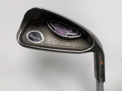 Ping Rhapsody Single 6 Iron Orange Dot ULT 129 Ultra Light Ladies Graphite RH