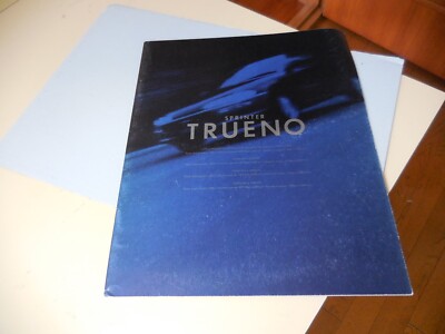TOYOTA Sprinter TRUENO Japanese Brochure 1993/05 AE101 4A-GZE 4A-GE AE100 4A-FE