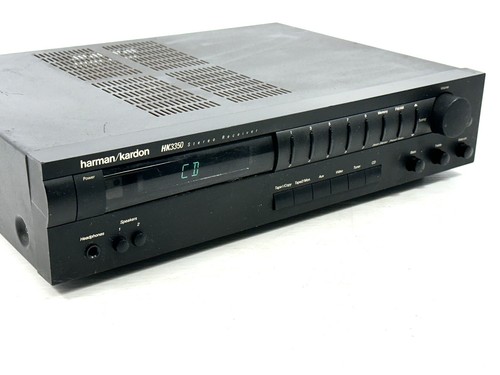 Harman Kardon HK-3350 HK3350 Stereo Receiver Tested Works