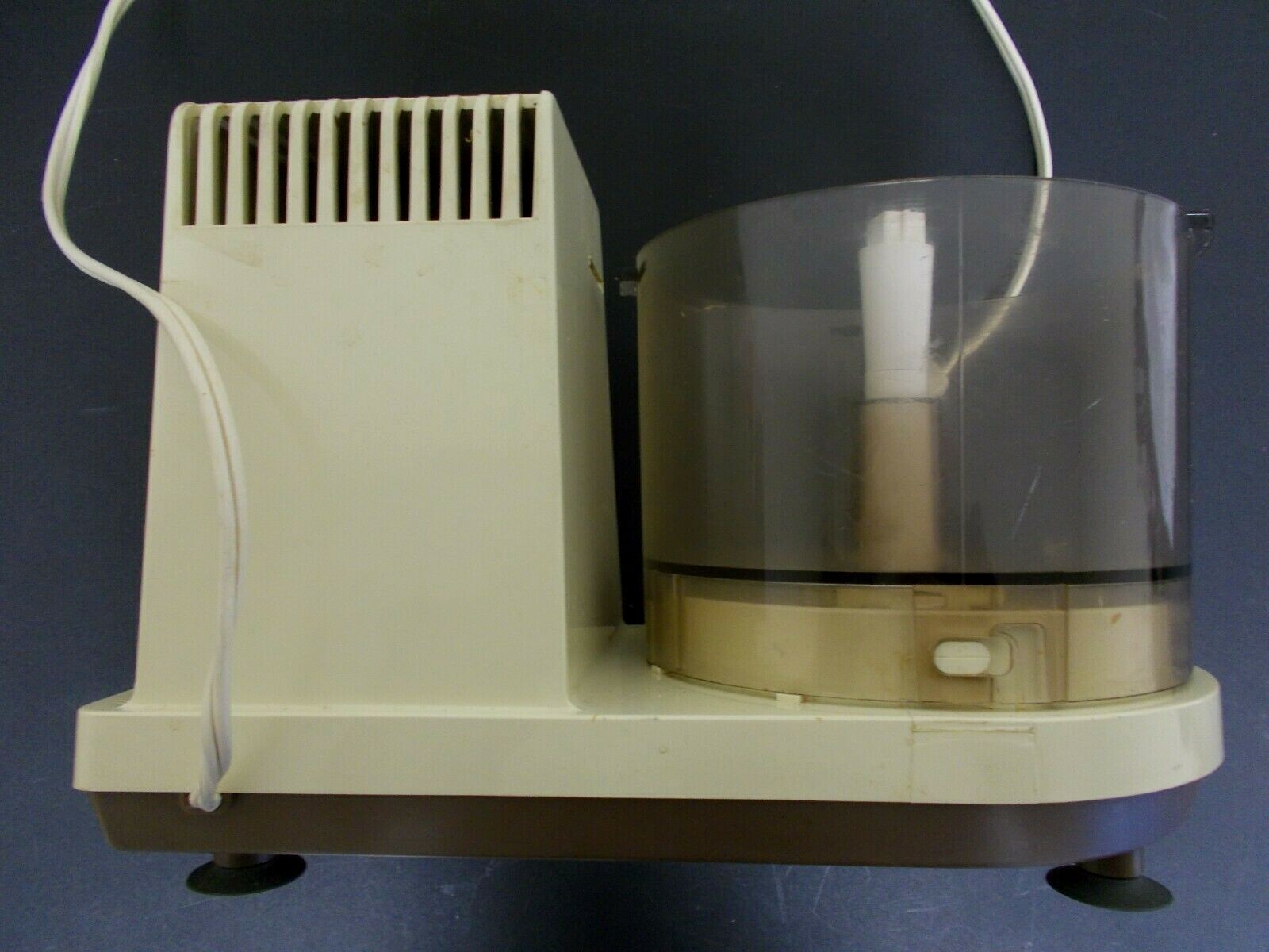 Hamilton Beach food processor 712 almond near-complete SET parts/attachments+box