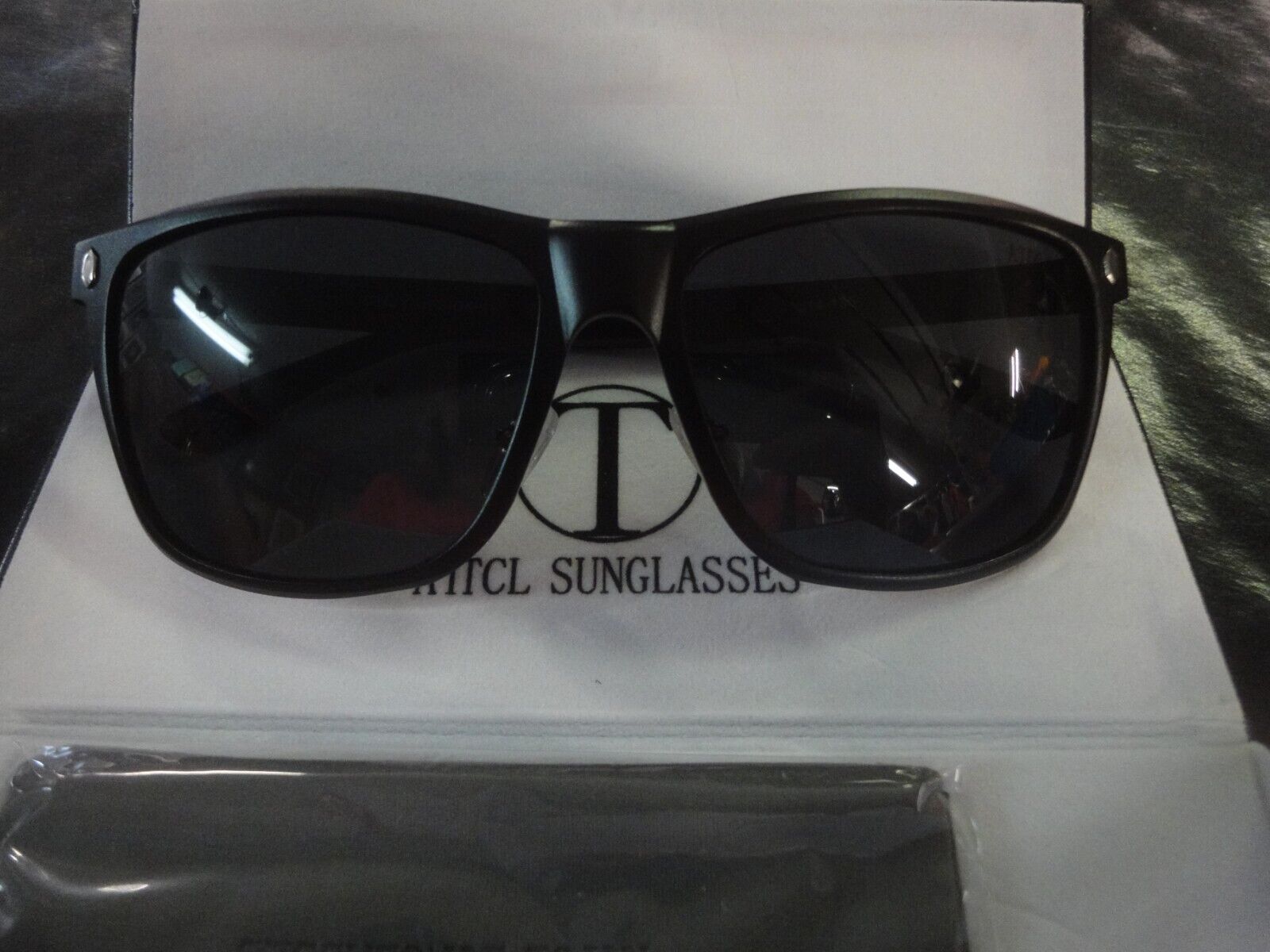 ATTCL sunglasses Italy design 7001 C1 57 14 135 black metal frame unisex w case eBay