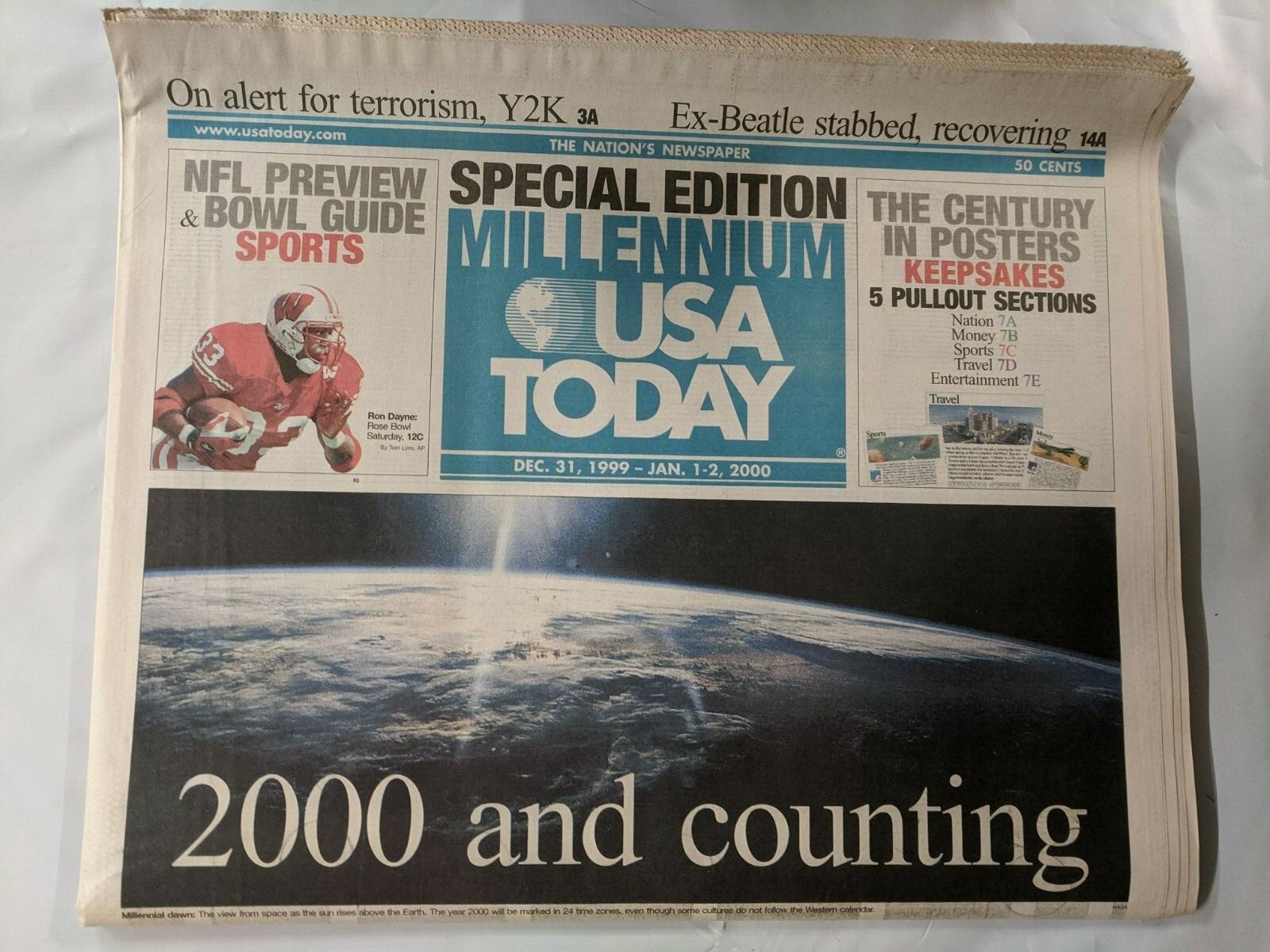 USA Today December 31 1999 / January 1-2 2000 Special USA Today December 31 1999 / January 1-2 2000 Special