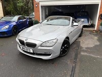 2011 BMW 6 Series 3.0 640i SE Steptronic Euro 5 (s/s) 2dr CONVERTIBLE Petrol Aut