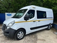 2020 Vauxhall Movano 2.3 Turbo D 135ps H2 Messing Unit Welfare Van PANEL VAN Die