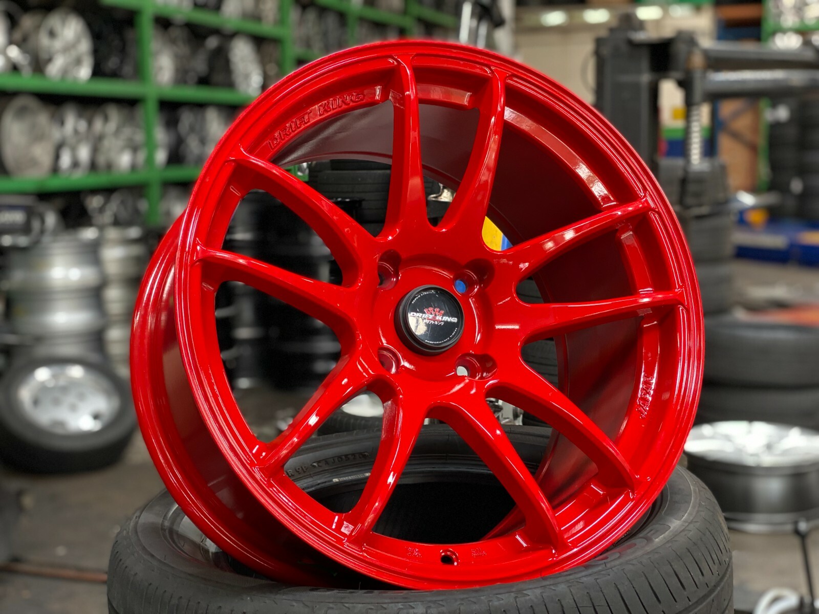 New 17 inch Staggered WORK CR KAI Design Wheel (4 pcs) 4x114
