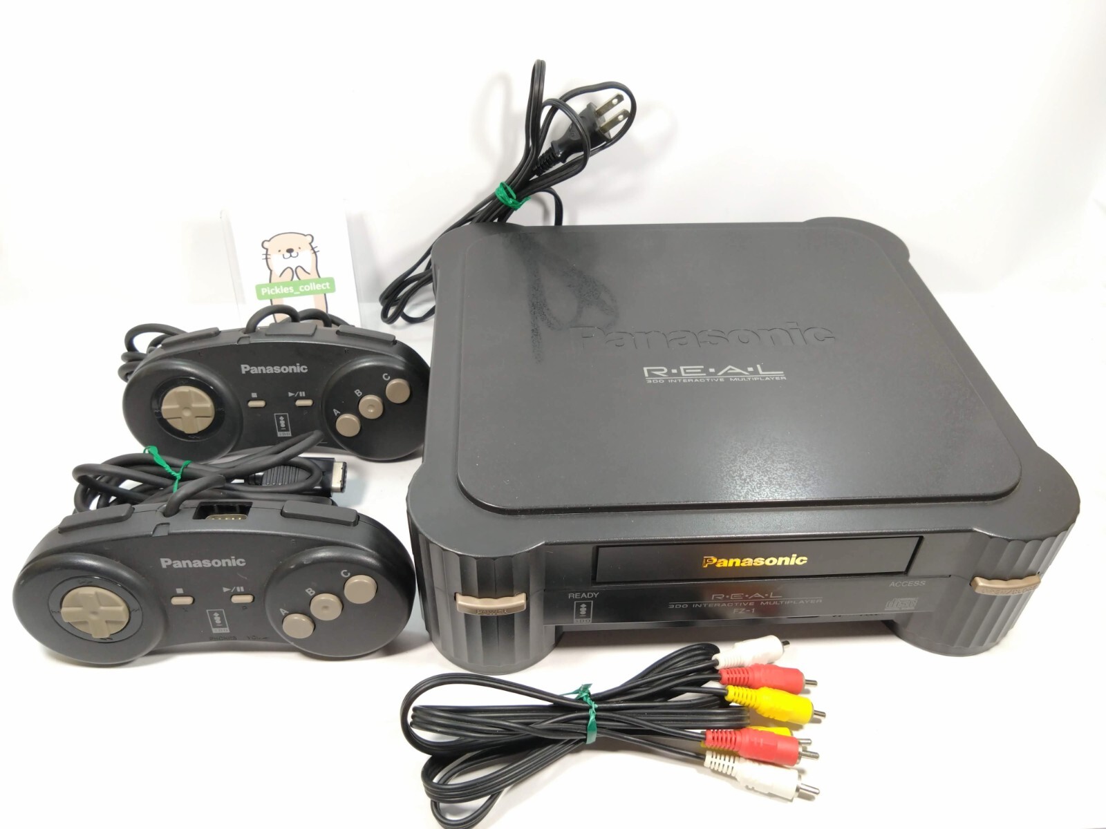 ■Panasonic 3DO REAL FZ-1 3DO FZ-1 REAL Console w/2 controllers No Box Tested