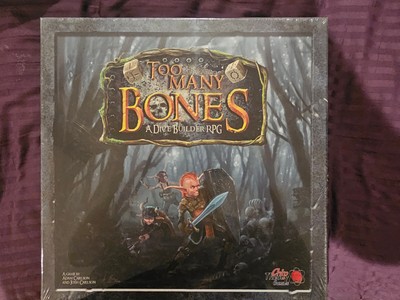 TOO MANY BONES Board Game New in Shrink