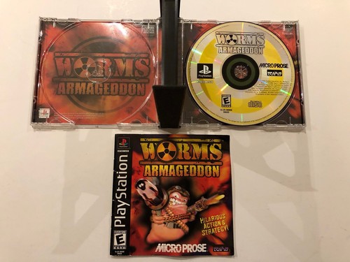 Worms Armageddon [ Sony Playstation ] PS1, Complete w/Case & Manual