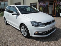 Polo 1.2 TSi Match. 2016. White. 3 Door. 82000 mls. Service history. MOT 07/26