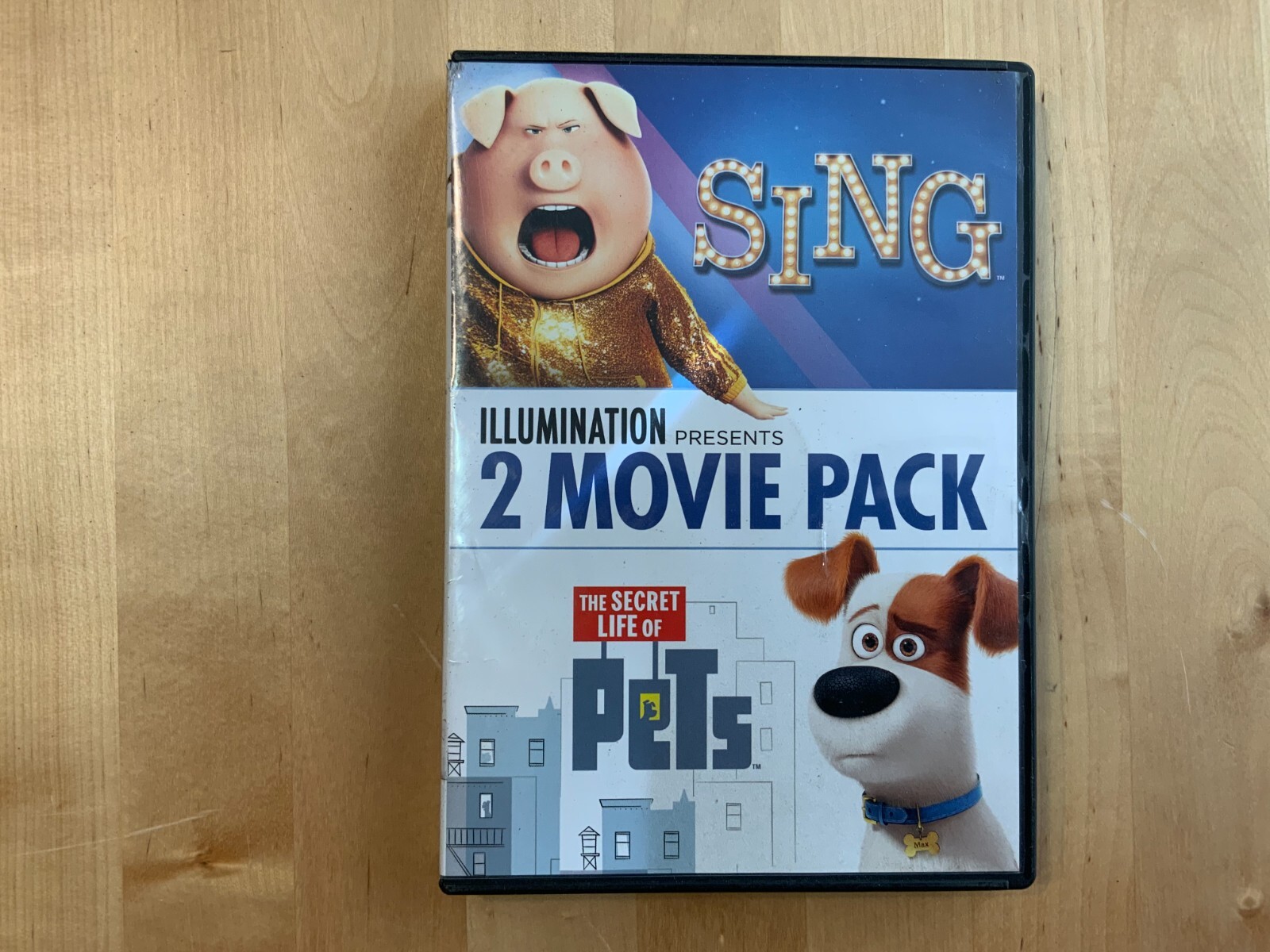 2 Movie Pack : Sing &The Secret Life of Pets (DVD) | eBay