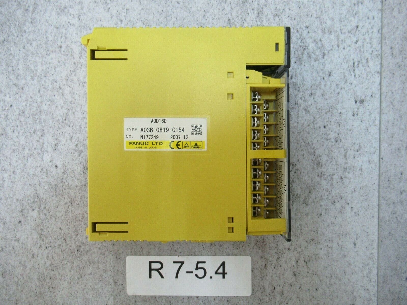Fanuc A0D16D Module Output 12/24 VDC 0.5A Fanuc A03B-0819 Fanuc A0D16D Module Output 12/24 VDC 0.5A Fanuc A03B-0819