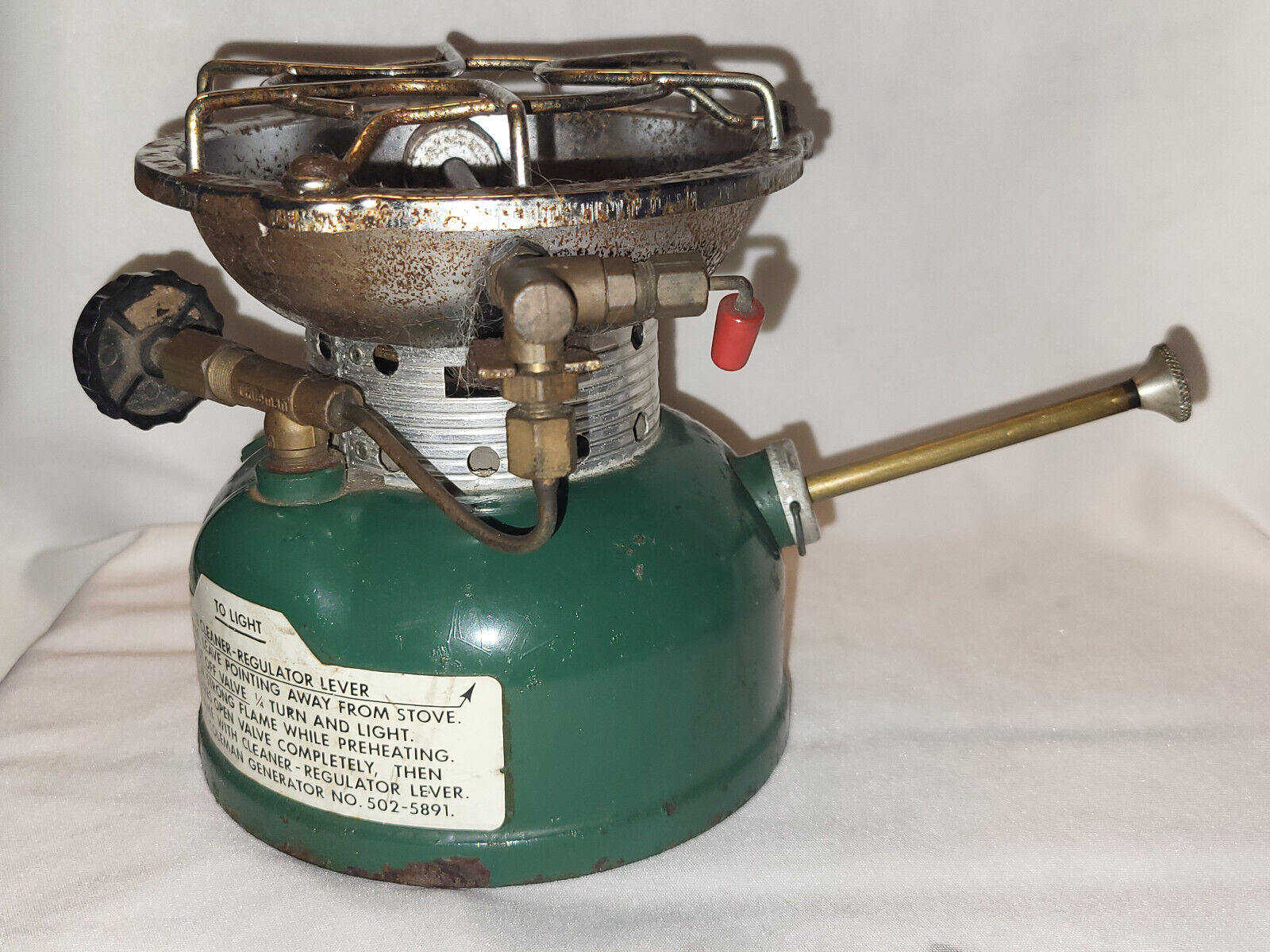VINTAGE 502-700 COLEMAN KEROSENE SPORTSTER SINGLE BURNER STOVE WICHITA USA 9/78 VINTAGE 502-700 COLEMAN KEROSENE SPORTSTER SINGLE BURNER STOVE WICHITA USA 9/78