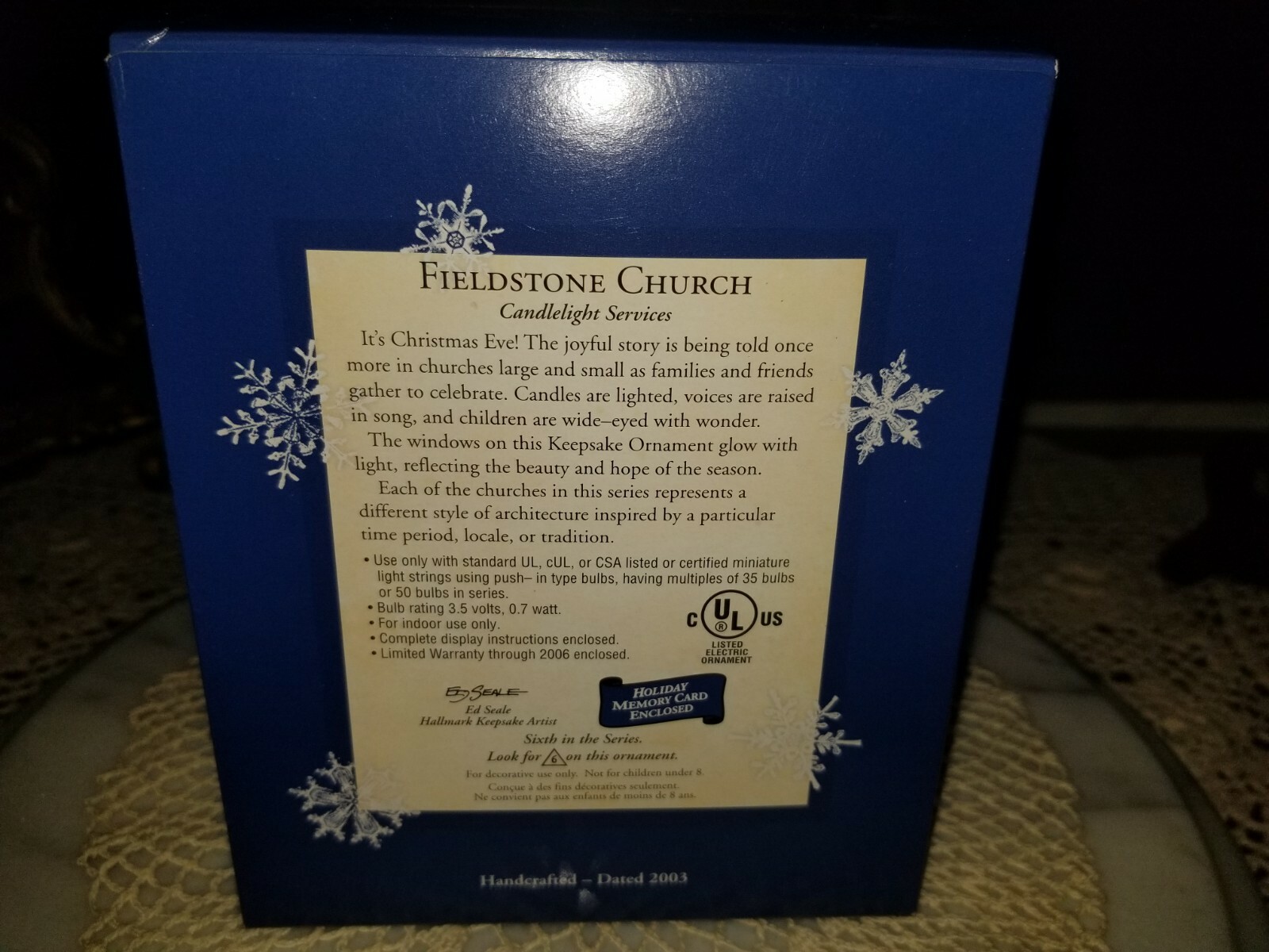 2003 Hallmark Keepsake Ornament 