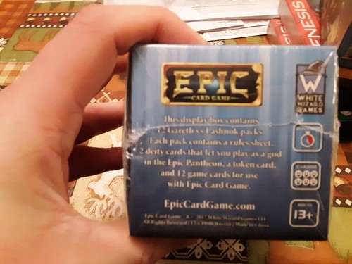 Epic Card Game Pantheon Gareth vs Lashnok Booster Box