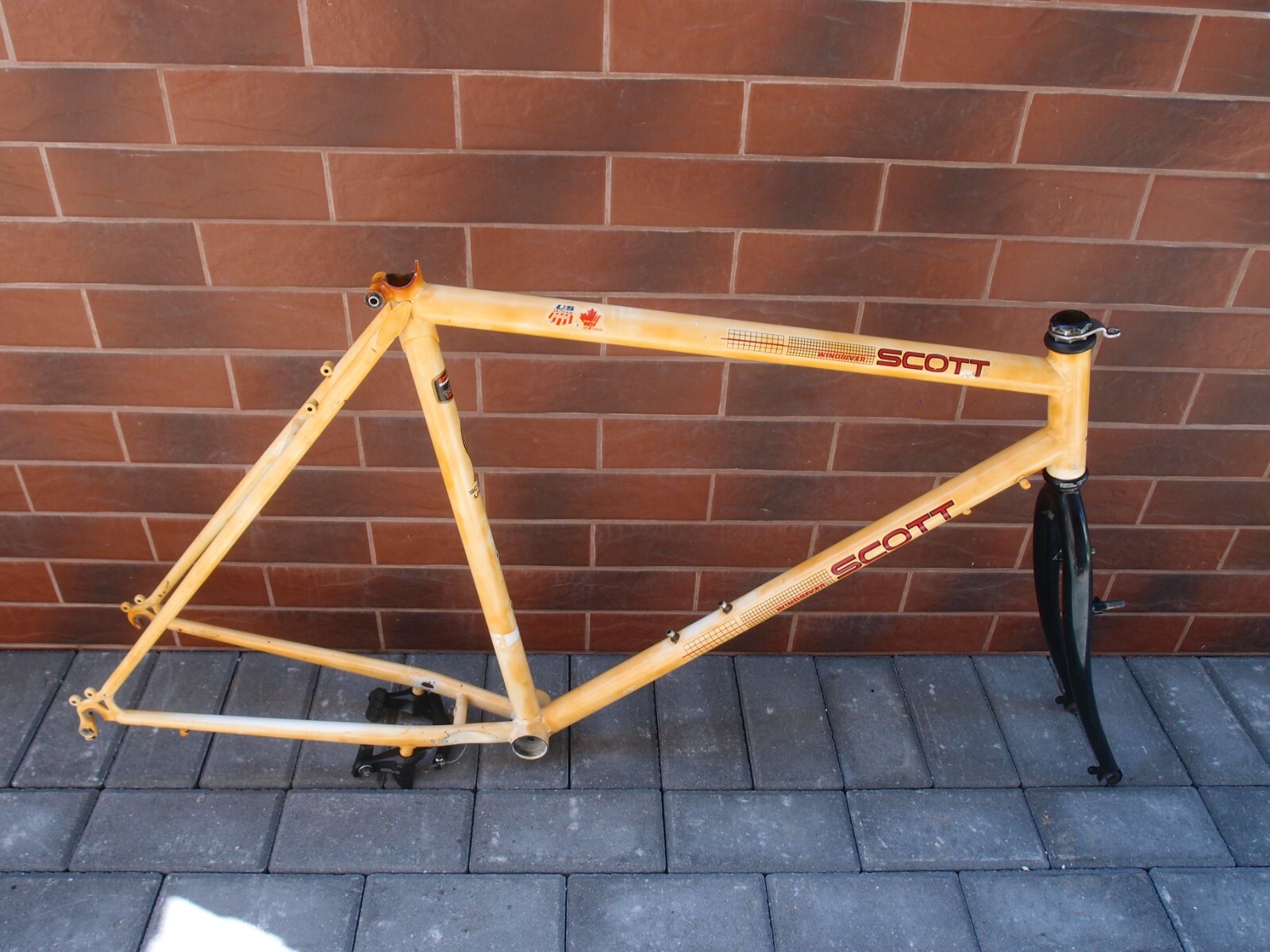 87 frame Scott Windriver Tange Shimano Deore XT Spinner SCI