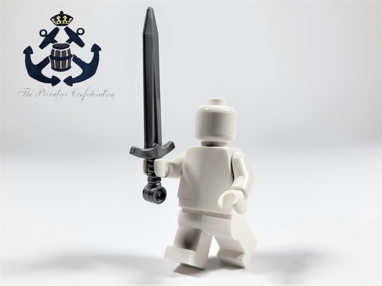 剣聖クレハ　極美品 LEGO Castle / Kingdom Silver Weapon Sword Greatsword 66964