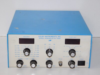 Colby Instruments SG-1000A Signal Generator 1GHz Digital Display Module Unit USA