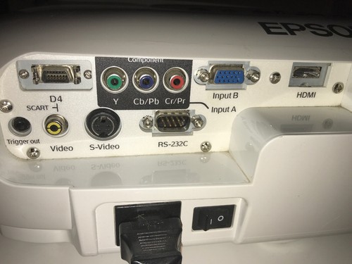 Epson Prjector Emp Tw-550 (tested And Works Shown In Pictures! As Is)