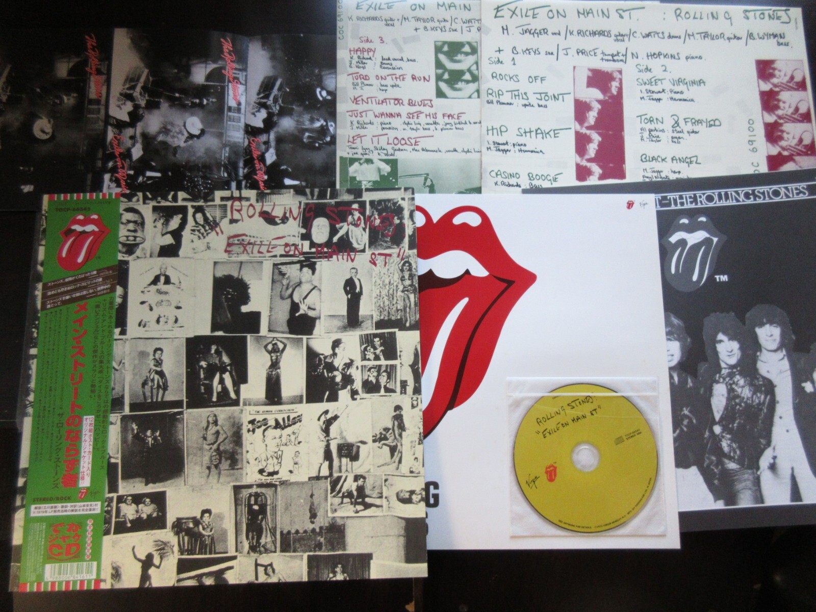 Rolling Stones Exile on Main St Japan CD in LP Size Sleeve Rolling Stones Exile on Main St Japan CD in LP Size Sleeve