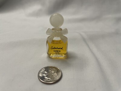 Cabochard Gres Women Perfume Pure Parfum Micro Mini 1.8 mL Vintage RARE Full