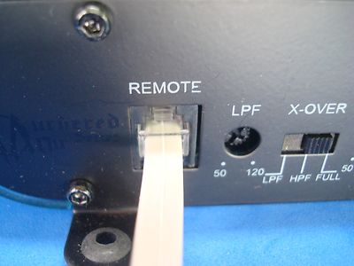 REAL 4-PIN 4-WIRE REMOTE BASS LEVEL KNOB CONTROL CABLE REPLACEMENT GAIN CORD