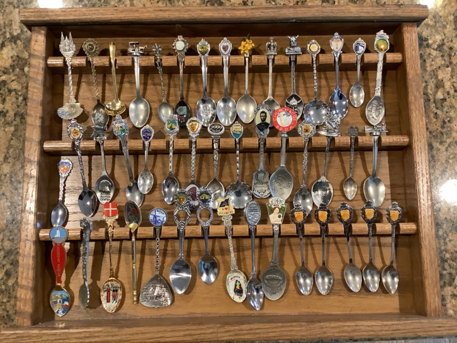 souvenir spoons ヴィンテージ　スプーン 57本 VINTAGE COLLECTOR SOUVENIR SPOONS: TAKE YOUR PICK | eBay