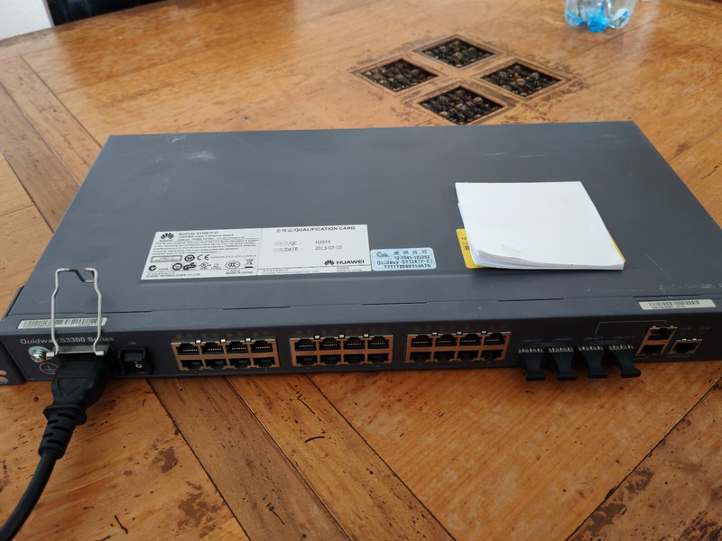 Switch Informatique Bay Huawei Quidway S3328tp-Ei, TestÃ© Voir Photo â¤ï¸â¤ï¸â¤ï¸â¤ï¸â¤ï¸â¤ï¸