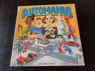 Automania Board Game -Complete, NEW- RARE HTF Kristian Ostby